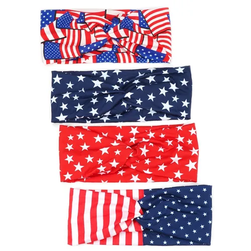 Vista 33 de Ardorchid Bandana Diadema de Bandera Americana Roja Blanca y Azul Diademas Patrióticas de EE.UU. para Hombres y Mujeres Bufanda de Cuello y Cara