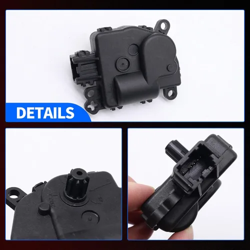 Vista 7 de Actuador de puerta de mezcla de calentador HVAC con engranaje 68224186AA 604-057 compatible con Jeep Grand Cherokee 2014-2021 Grand Cherokee WK 2022