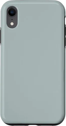 Vista 9 de iPhone 12 mini simple elegante color sólido luz polvo azul hielo caso