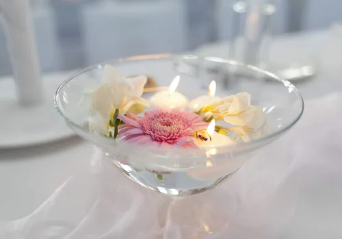 Vista 7 de D'light Online Paquete de velas flotantes pequeñas de 2 pulgadas para eventos, centros de mesa, bodas, spa, decoración del hogar, ocasiones Blanco