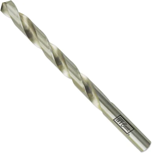 Vista 7 de IVY Classic 01132 Broca de acero de alta velocidad M2 de 1/2 pulgada, punta de 118 grados, vástago reducido, 1/tarjeta