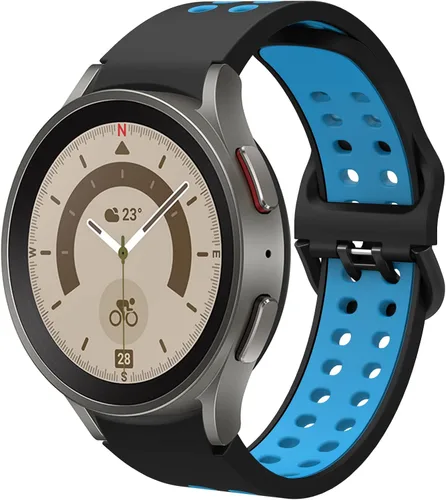 Vista 31 de VeveXiao Correa deportiva compatible con Samsung Galaxy Watch 5 Pro de 1.772 pulgadas/Watch 4 Classic 1.654 pulgadas/1.811 pulgadas, sin huecos