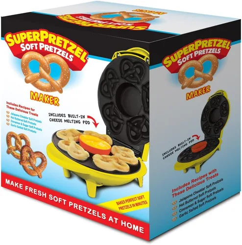 Vista 4 de Smart Planet SPM-2 SuperPretzel Soft Pretzel Maker