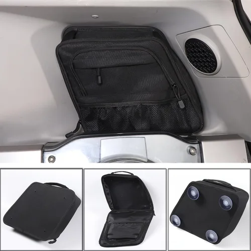 Vista 3 de Organizador de maletero de automóvil, bolsa de almacenamiento para ventana lateral Toyota FJ Cruiser 2007-2021, accesorios de tela Oxford