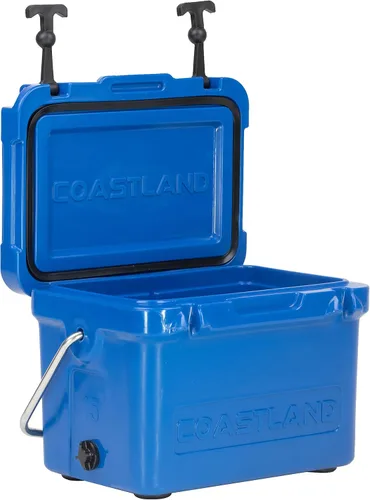 Vista 3 de Coastland Bay Series Cooler Premium - Enfriador rotomoldeado aislado para uso diario, pequeño baúl de hielo para espacios reducidos