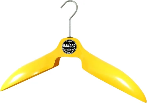 Vista 10 de Percha para colgar abrigos de parka «Shoulder Saver», fabricado en Estados Unidos, gancho giratorio de 6 pulgadas (azul)