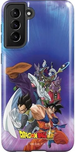 Vista 14 de Skinit Funda para teléfono Pro compatible con Galaxy S21 Plus 5G, diseño oficial de Dragon Ball Super Goku