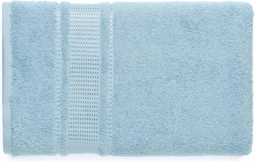 Vista 8 de Melissa Linen, Toalla de baño, 100% algodón turco para baño, toalla de ducha absorbente, de secado rápido, duradera y suave, 35 x 60 pulgadas Azul