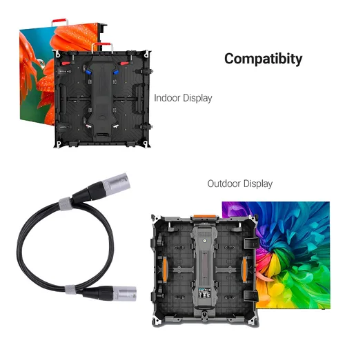 Vista 6 de Cable RJ45 CAT5E Ethercon ambos extremos con conectores blindados Ethernet (3 pies_2PCS)