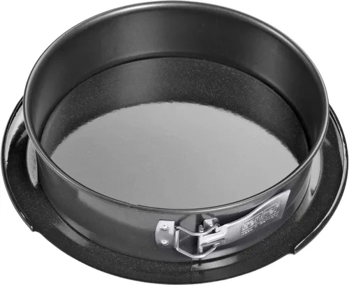 Vista 2 de Zenker Molde desmontable rectancular Deluxe con base plana Ø28cm en negro-metálico, Esmalte, 13.2 x 13.2 x 5.5 in