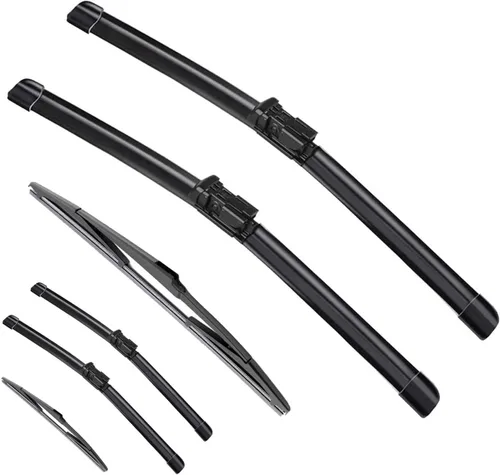 Vista 9 de Car Wiper Compatible with Hyundai Veracruz IX55 2006-2012 Car Front Rear Wiper Blades Soft Rubber Windscreen Wipers Auto Windshield 20"+24"+14" 2011