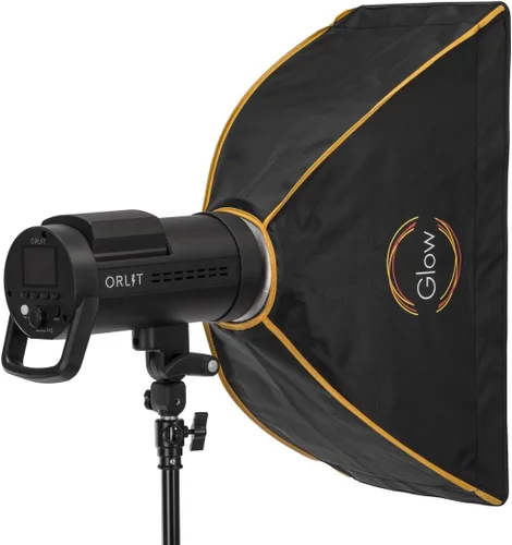 Vista 7 de Glow EZ Lock 10x24 Quick Strip Softbox con montaje Bowens