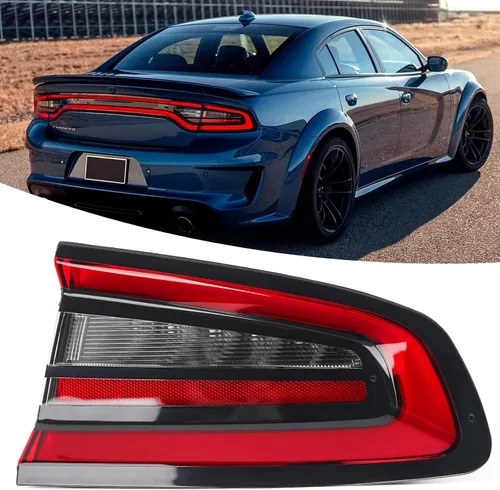 Vista 8 de FIONE - Conjunto de luz trasera para Dodge Charger 2015-2023, luz trasera Lado izquierdo del conductor