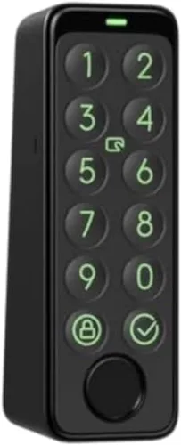 Vista 4 de SwitchBot Smart Keypad Touch para SwitchBot Lock, Entrada sin llaves con huella dactilar para el hogar, IP65 a prueba de agua, admite contraseñas