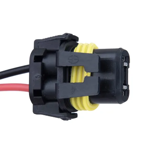 Vista 4 de Paquete de 4 adaptadores 9005 9006 HB3 HB4 hembra de arnés de cableado para faros antiniebla