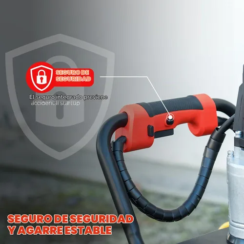 Vista 5 de XtremepowerUS 1200 W 1.6HP excavadora eléctrica c/ puntas de barrena de 4 pulgadas