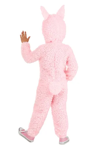 Vista 2 de Disfraz de Llama Dulce para Niños Pequeños Multicolor