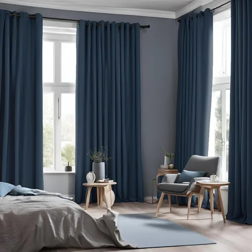 Vista 26 de Cortinas de lino sintético, 2 paneles de 50 pulgadas de ancho (tamaño personalizado, para pedidos personalizados), 17 opciones