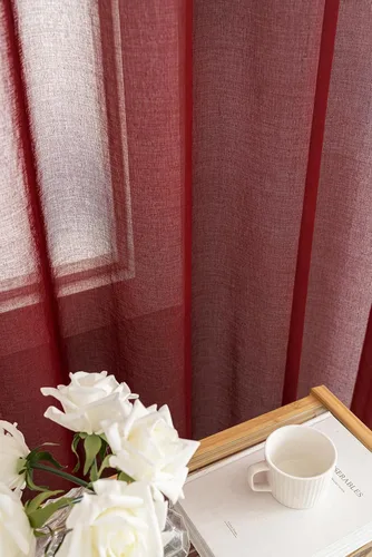 Vista 104 de MYSTIC-HOME Juego de cortinas de niveles transparentes blancas para cocina de 24 pulgadas de largo, tratamiento de cortinas para ventanas pequeñas