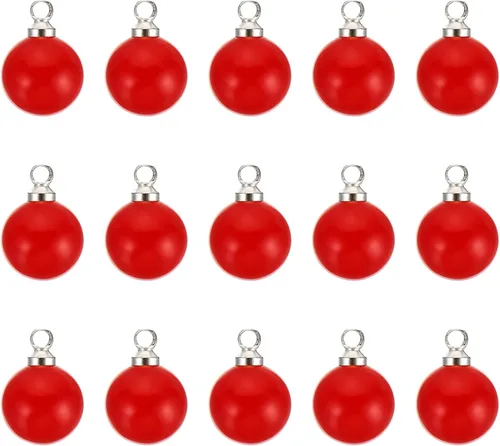 Vista 21 de PATIKIL 150 cuentas de perlas de perlas de imitación de perlas colgantes de bricolaje para hacer joyas, pulseras, aretes, collar