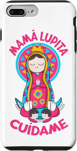 Vista 9 de Funda para iPhone 14 Virgen de Guadalupe. Mamá Lupita, Cuídame