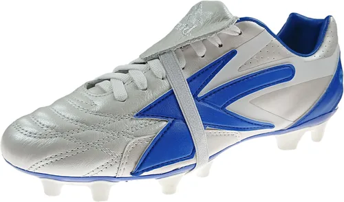 Vista 5 de Auténtico Concord Fútbol Cleats Estilo S160XA Cuero Plata