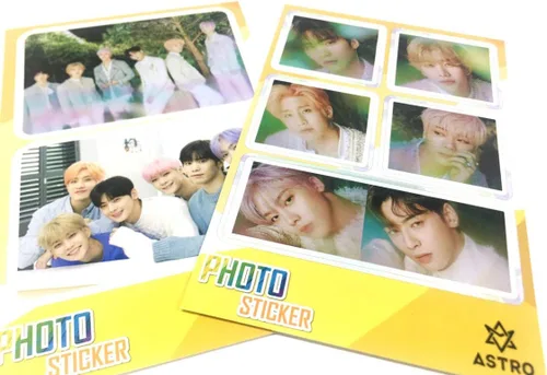 Vista 7 de Astro - All Yours [You ver.] (2º álbum completo) [Pre-Order] CD+Photobook+Póster plegado+Otros con seguimiento, pegatinas decorativas adicionales