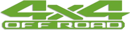 Vista 10 de 2 calcomanías de vinilo negras 4x4 Off Road para Dodge Ram 1500 2500 3500 Power Wagon