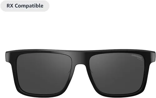 Vista 2 de Lentes inteligentes Carrera con Alexa (modelo más nuevo), Lentes inteligentes con audio, Armazón negro estilo sprinter con cristales de sol