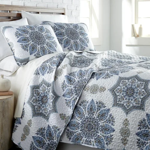 Vista 21 de Southshore Fine Linens, The Brickyard Collection -Juego de edredón ligero