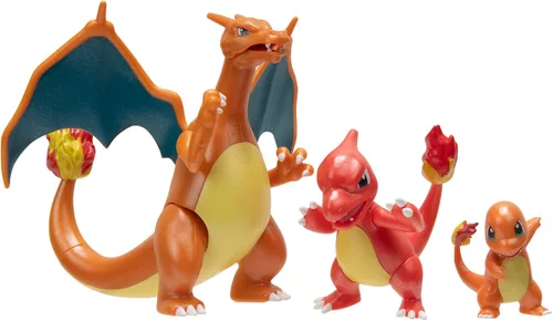 Vista 12 de Pokemon Select Evolution - Paquete de 3 figuras de batalla de Squirtle de 2 pulgadas, Wartortle de 3 pulgadas y figuras de batalla Blastoise de 4.5