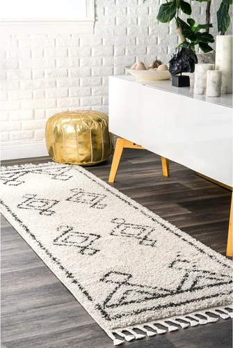 Vista 17 de nuLOOM Jodee – Alfombra de medallón, de época