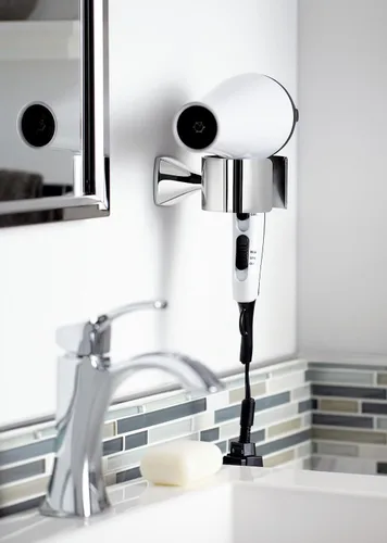 Vista 4 de Moen Voss – Grifo monomando de un solo agujero para lavabo de baño, cromado, con placa de cubierta opcional, 6903