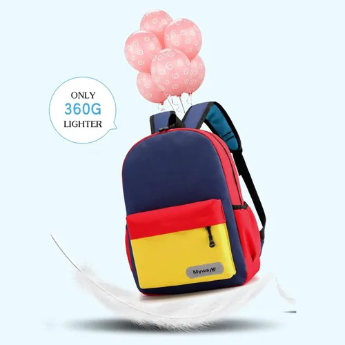 Vista 7 de Mochila ligera para niños y niñas preescolares, Negro-a