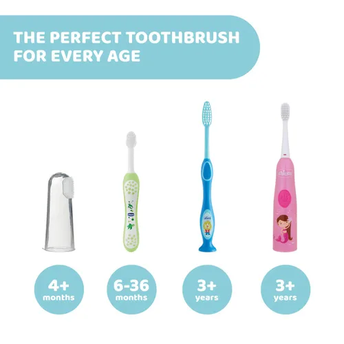 Vista 7 de Chicco 00009079200000 Cepillo de dientes 3-6 años, Azul