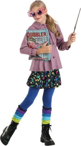 Vista 2 de Disfraz de lujo de Harry Potter Luna Lovegood para niños talla M