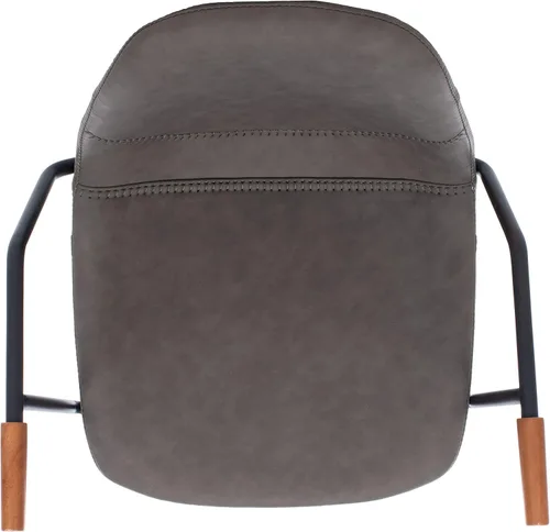 Vista 6 de Safavieh Home Collection Tanner Taburete de bar gris ceniza Mid-Century