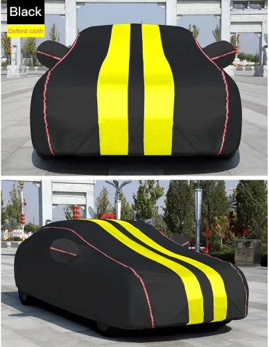 Vista 2 de DUBOM Car Cover Waterproof Outdoor, for Mercedes-Benz 190 W201, Car Cover Breathable Large, Car Cover Summer,Sun UV Resistent Dustproof A1