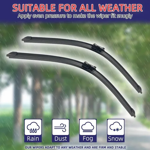 Vista 5 de Car Wiper Compatible with XPeng G3 2019-2022 Front Wiper Blades Soft Rubber Windscreen Wipers Auto Windshield 22" 18" 550mm 450mm (Color : 2 PCS)