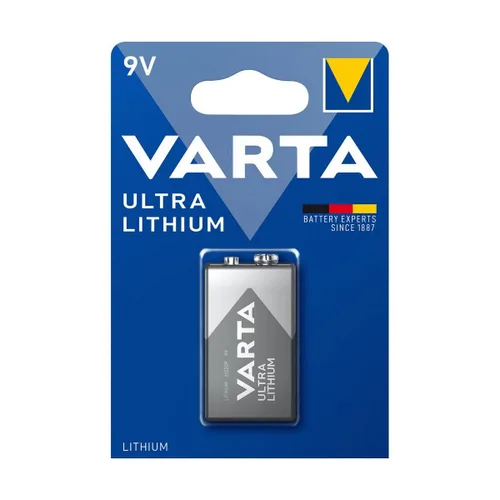 Vista 4 de Pilas Varta Ultra Lithium 1200 mAh 9 V