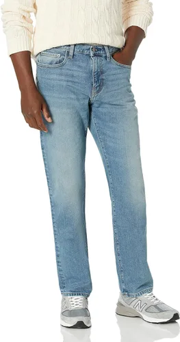 Vista 8 de Amazon Essentials - Pantalones vaqueros elásticos de corte recto para hombre