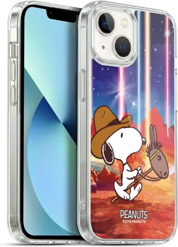 Vista 94 de Head Case Designs Funda de gel con licencia oficial de Peanuts Nebula Cactus Needles Snoopy Space Cowboy [protección de grado militar] compatible
