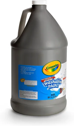 Vista 3 de Crayola Pintura lavable número 54-2128-053, GL, Negro Non Toxic, Bulk, Arts and Craft Supply