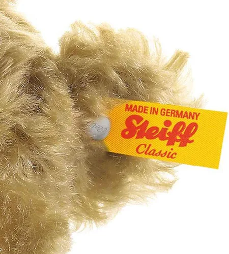 Vista 3 de Steiff Oso de peluche clásico de 1920, 10 pulgadas, hecho del mejor mohair, para coleccionistas adultos