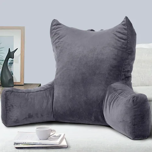 Vista 13 de Neustern Almohada de lectura, soporte para espalda, reposo en cama para Azul