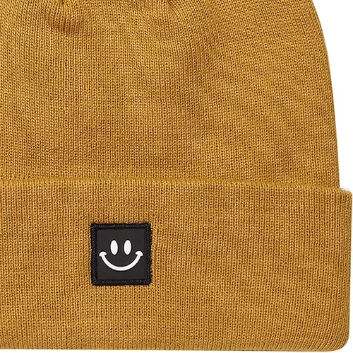 Vista 3 de MaxNova Gorro de punto con cara sonriente para hombresmujeres
