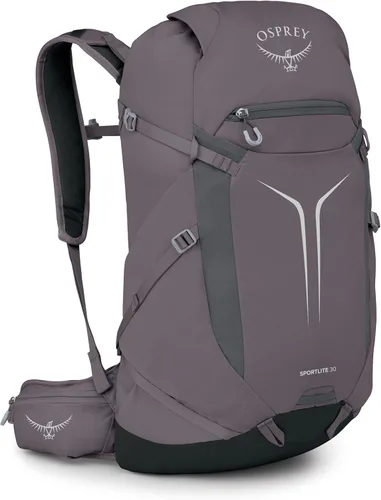 Vista 15 de Osprey Sportlite - Mochila ligera de senderismo (15 litros), color morado Púrpura grafito