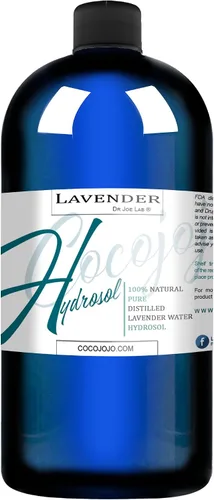 Vista 2 de Dr Joe Lab Tónico en aerosol de hidrosol lavanda para la cara, niebla hidratante de agua floral, puro y natural para todo tipo de piel (32 onzas)