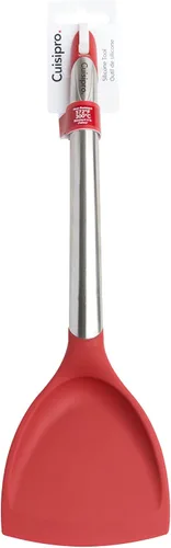 Vista 4 de Cuisipro Wok Turner de silicona, 12.5 pulgadas, rojo