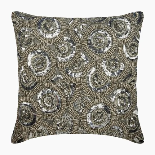 Vista 20 de The HomeCentric Funda de almohada personalizada, fundas de almohada decorativas de 12 x 12 pulgadas (11.8 x 11.8 in), color plateado, fundas de 16.